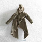 Female 1/12 Soldier Clothing Army Green Coat 6'' Action Figure