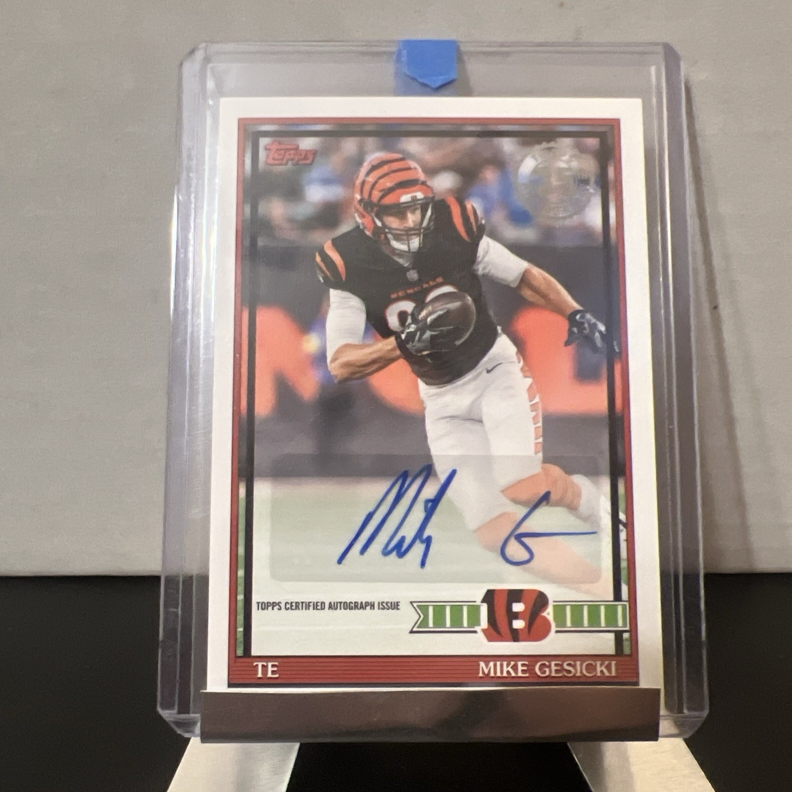 2026 Topps - 1991 Topps Football Autographs Mike Gesicki #91AC-MGE (AU)