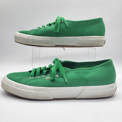 Superga  Canvas Sneakers Green Men's Size 9 Women's Size 10.5 EU 42