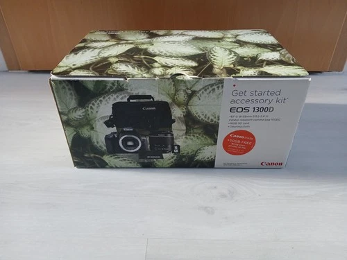 Top Zustand !!! Canon EOS 1300 D, Get started accessory kit, OVP