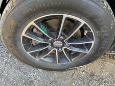 2017 Dodge Caravan Oem Wheel Rim 17x6.5 Aluminum Polished 10 Spoke Used