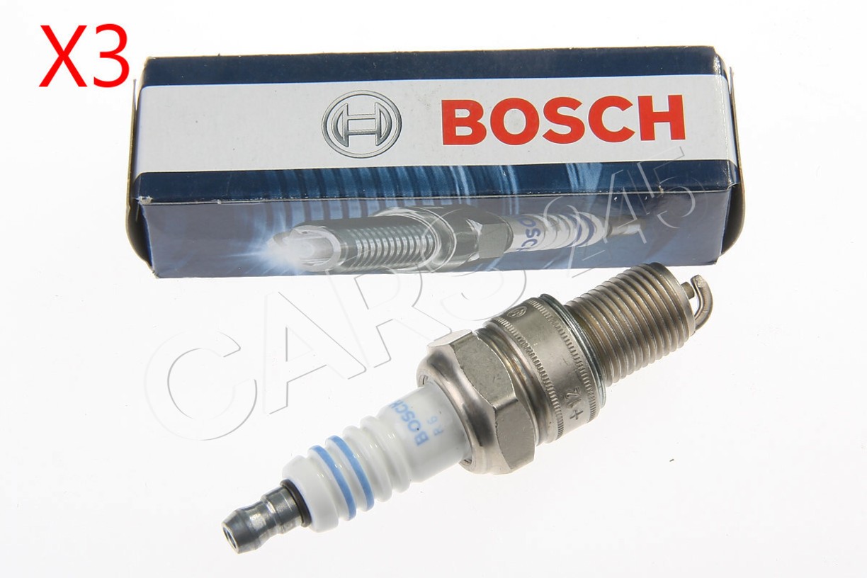 BOSCH 3x Spark Plug For ABARTH ALFA ROMEO ALPINE ASTON MARTIN 55-19 0242240592