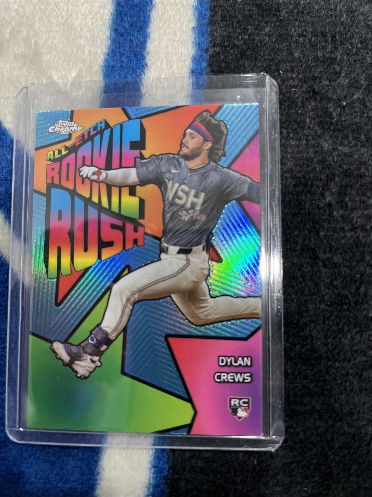 2025 Topps Chrome Dylan Crews All-etch  Rookie Rush 