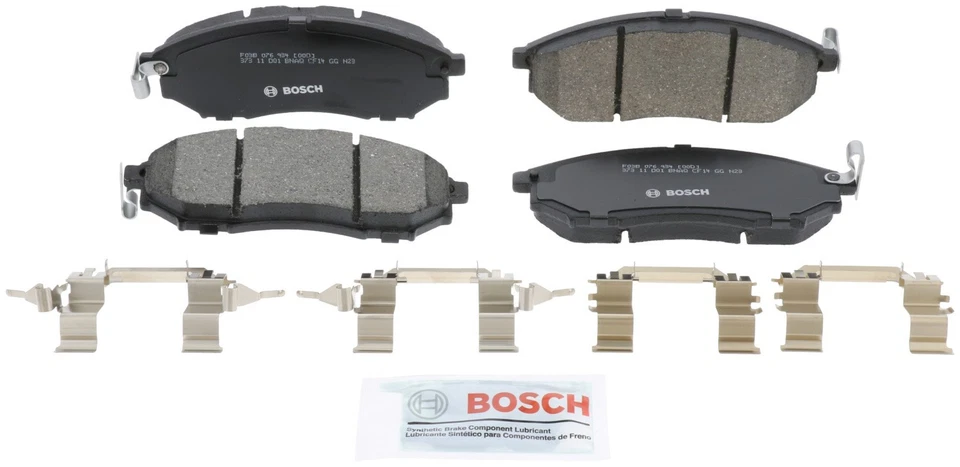 Bosch QuietCast Ceramic Brake Pad and Rotor Kit For 11-19 INFINITI Q70 QX70 M37 Foto 2 de 4