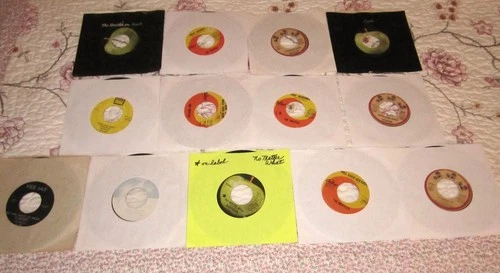 Lot Of Beatles (and related) Vinyl 45s