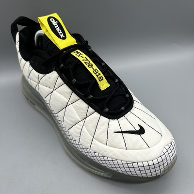 2019 Nike Air MX 720 818 Weiß Schwarz Mais CI3871-100 Herren Uk 10 Turnschuhe Schuhe