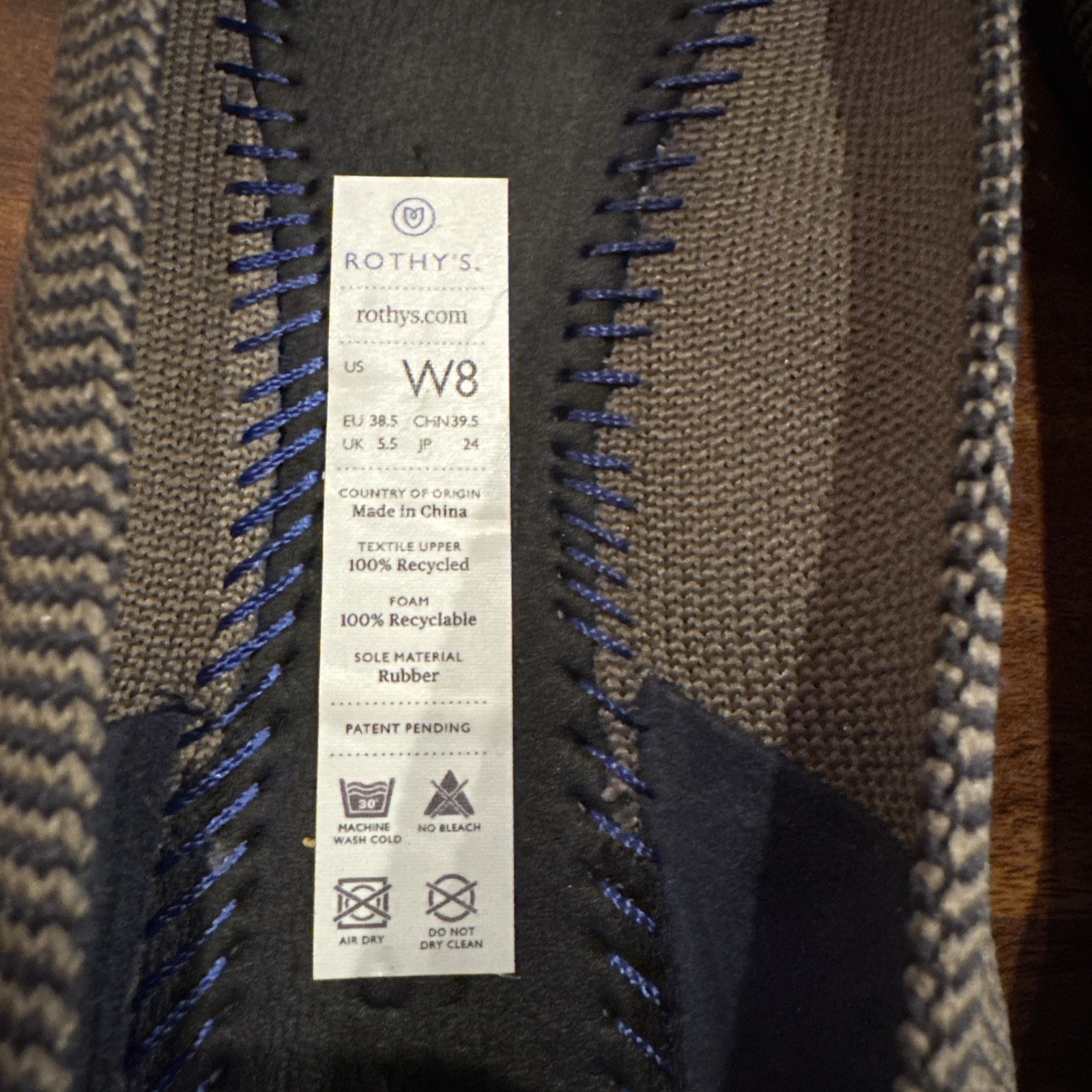 ROTHY’S Retired Python Knit The Point Toe Flats B… - image 8