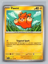 Pawmi 056/142 Stellar Crown Non-Holo Pokemon TCG Card NM SCR English