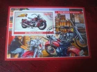 BURKINA FASO - 2019 MOTORBIKES II MINISHEET UM USED MINIATURE SOUVENIR SHEET