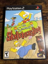 Simpsons Skateboarding (Sony PlayStation 2, 2002) CIB