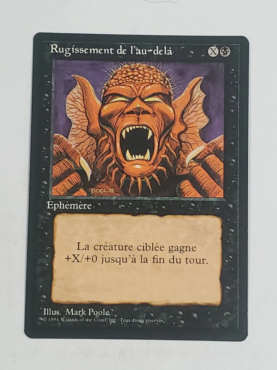 Magic: The Gathering Trading Card Games in French Individual Black