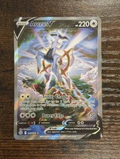 Arceus V 166/172 SWSH Brilliant Stars Alternate Art Ultra Rare Holo Pokémon NM on eBay