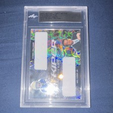 Leaf 2021 Kiper Dual Production Proof Autograph #7 Kyren Williams Kiper Jr.1/1