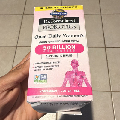 Garden of Life Dr. Formulated Probiotics Once Daily Women s 50 Billion exp 2027