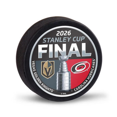 2026 NHL Stanley Cup Vegas Golden Knights Carolina Hurricanes Dueling Puck