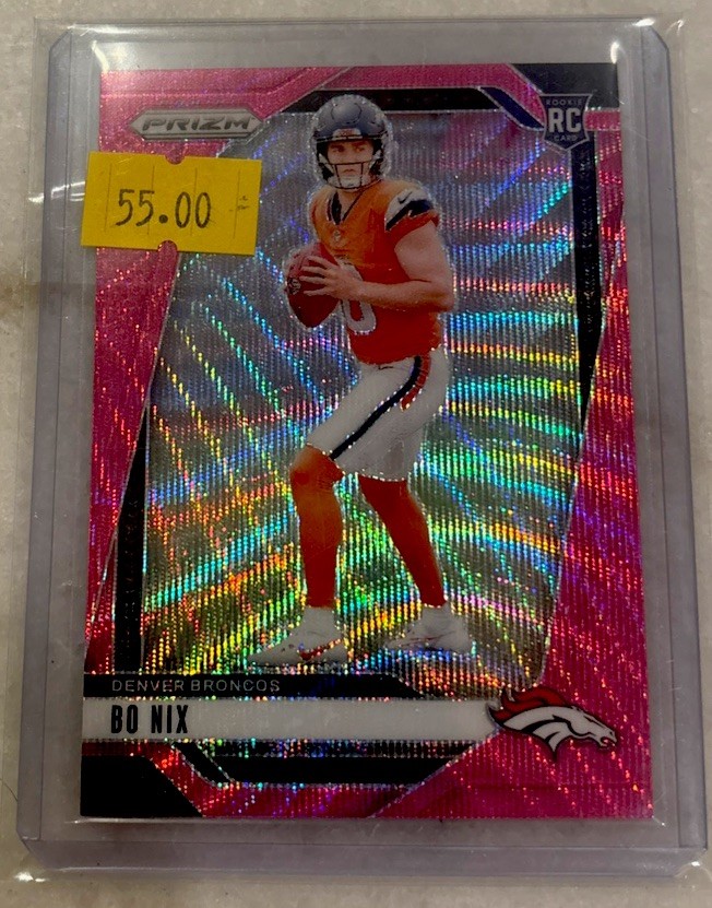 2024 Panini Prizm - BO NIX - #309 - Pink Wave Prizm (RC)