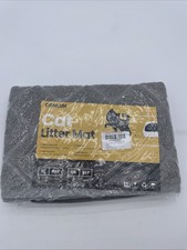 Cat Litter Mat Kitty Trapping Mesh 35 X 23 LARGE Premium Durable PVC Rug New