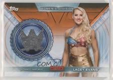 2019 WWE Women's Division Superstar Shirt Relics Orange 5/50 Lacey Evans 5m1