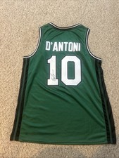 MARSHALL THUNDERING HERD- MIKE D’ANTONI SIGNED AUTOGRAPH JERSEY PSA COA NBA HOF