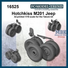 FC MODEL TREND FCMT16525 Hotchkiss M201 Jeep (1:16)