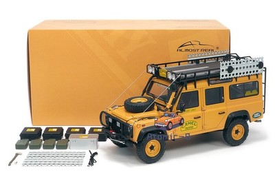 Almost Real 1/18 Land Rover 110 Camel cup Sabah Support 1993 Diecast Model Car
