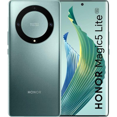 Honor Magic 5 Lite 5G 256 GB Emerald Green Dual SIM Smartphone Handy