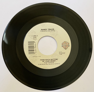 Randy Travis - Hard Rock Bottom Of Your Heart/When Your World Was Turning For Me