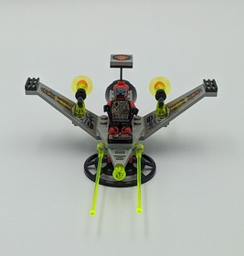 Vtg. LEGO V-Wing Fighter U.F.O. 6836 Complete Set Classic Space w/ Minifigure