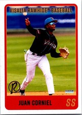 Juan Corniel 2025 Choice Visalia Rawhide #20 Visalia Rawhide