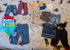 Baby Boys Mixed Clothing Bundle Age  3-6 Months 18 items 