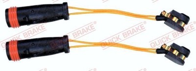 2x QUICK BRAKE WS 0497 A Warnkontakt Bremsbelagverschleiß 95mm Hinten