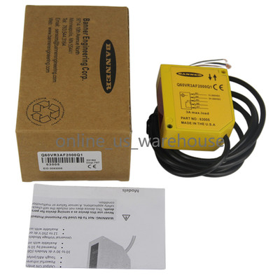 1PC New BANNER Q60VR3AF2000Q1 Photoelectric Sensor