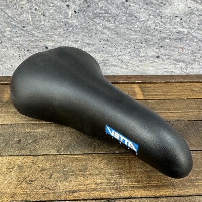 Vintage Vetta Saddle NOS Bicycle Seat Black 415g 80s 90s MTB Road Bike Italy