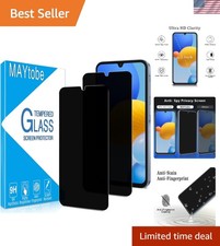 2-Pack Privacy Screen Protector for Samsung Galaxy A15 5G - Tempered Glass, A...
