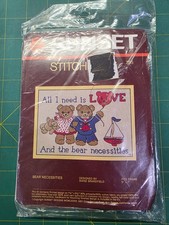 SUNSET STICHERY "ALL YOU NEED IS LOVE '' KIT 735 NEW FACTORY SEALED