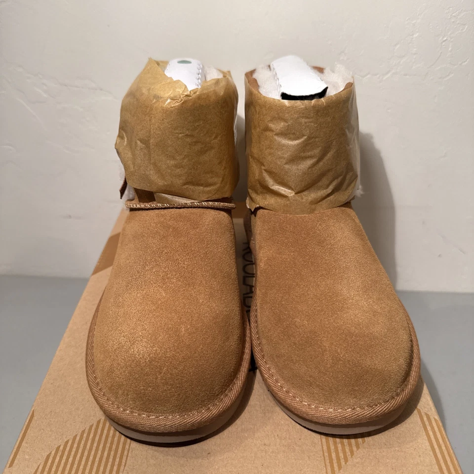 Koolaburra By Ugg Toddler Girls Victoria Mini Booties Suede Zip Up Brown Size 13 - Image 3 of 4