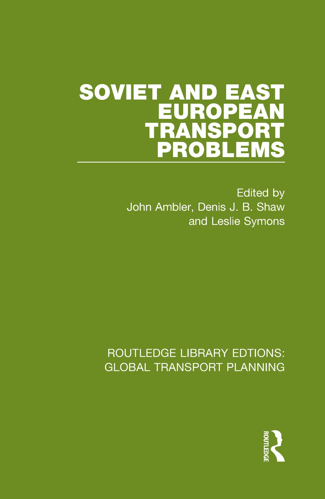 Soviet and East European Transport Problems