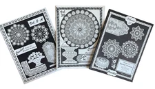 Lot of 3 Crochet Designs Books Elizabeth Hiddleson Vol 2-A 30 31 1970s Doily