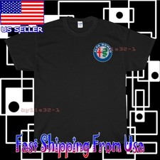 NEW SHIRT ALFA ROMEO LOGO EMBLEM T-SHIRT AMERICAN USA FUNNY UNISEX SIZE S-5XL