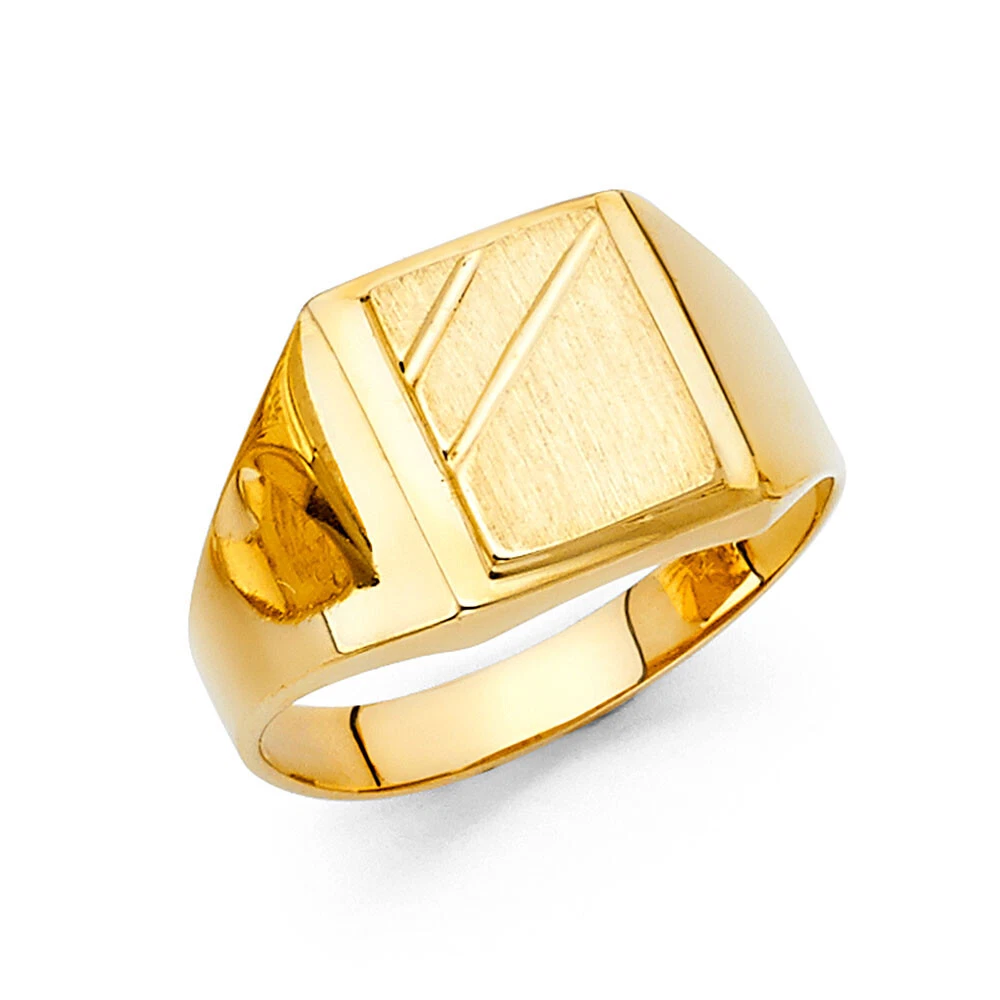 Average weight of mens gold ring deals
