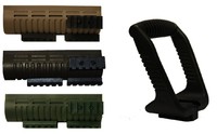 Zombie Chainsaw Grip Handle + Remington 870 Shotgun Tri Rail Forend Pump Kit Zombie Chainsaw Grip Handle + Remington 870 Shotgun Tri Rail Forend Pump Kit