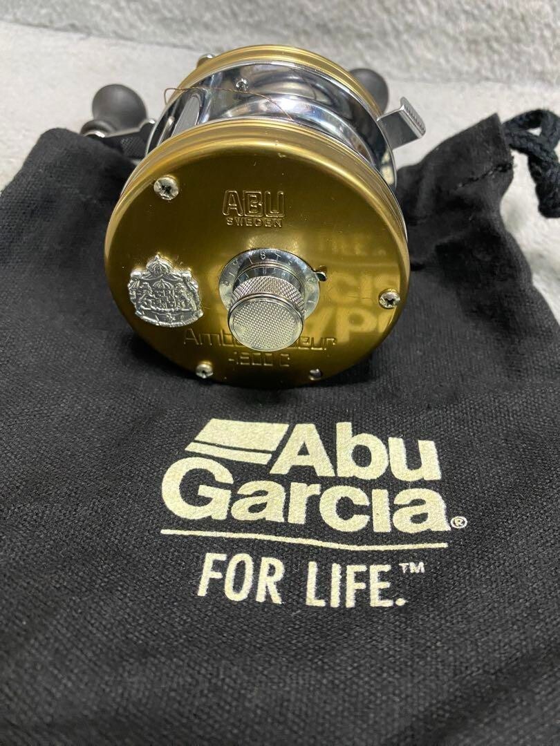 ABU Ambassadeur 4500C クラッシックゴールド Rare Abu Garcia Ambassadeur 4500C Gold Baitcasting Reel
