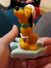 McDonalds Toy - Disney - 2000 - Once Upon A Christmas - Caroling Pluto