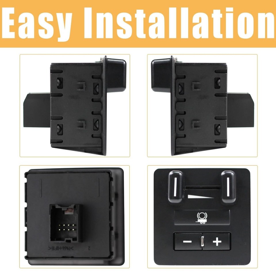 Interrupteur De Commande De Frein Remorque Pour Chevrolet Silverado/GMC Sierra 2007-2014 - HQS - Garantie 1 An