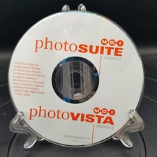 MGI PhotoSuite 4.0  PhotoVista 2.0 PC CD ONLY Photo Image Picture Editing