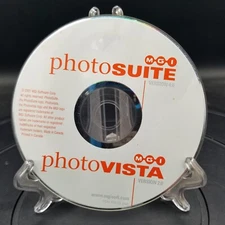 MGI PhotoSuite 4.0 + PhotoVista 2.0 PC CD ONLY Photo Image Picture Editing