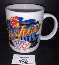 Las Vegas Coffee Mug Poker Playing Cards Poker Dice Casino