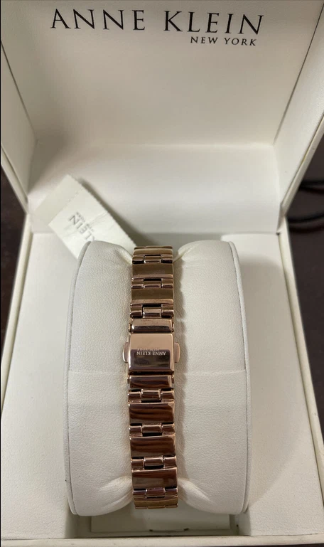 Anne Klein New York 12/2258SVRG Swarovski Crystal Gold Tone Women's Watch - Image 3 of 3