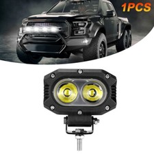 1x 4 Led Work Light Bar Spot Fog Driving Lamp 6000k White Suv Truck Offroad 4x4