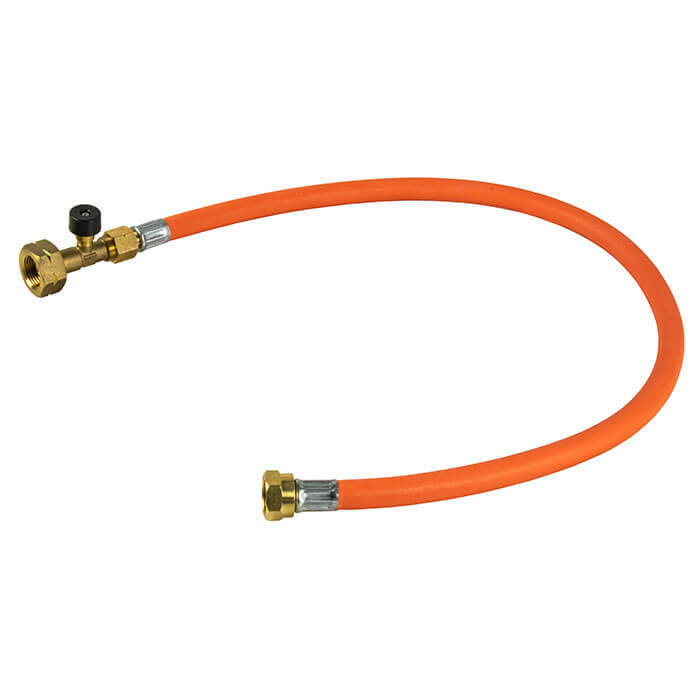750mm Caravan/Motorhome Hose Assembly with Rupture Protection - Butane Nut x W20